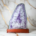 Sehr große Amethystdruse auf Podest – Erdung & Schönheit CrystalScents