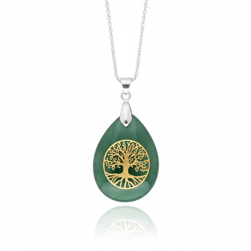 Aventurin Halskette - Baum des Lebens CrystalScents