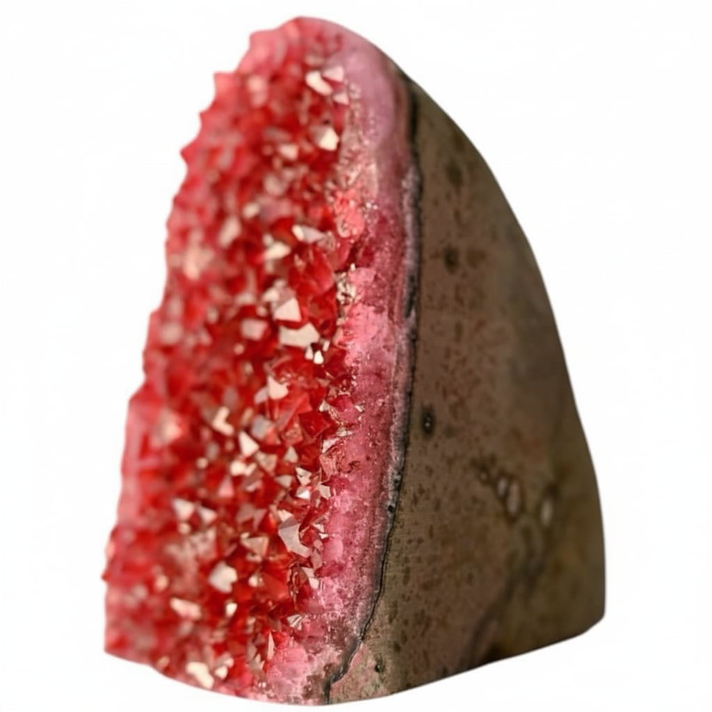 Amethystdruse Rot – Elegantes Kristallhighlight für dein Zuhause CrystalScents