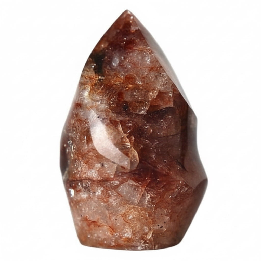 Feuerquarz Flamme – Kristallobjekt für dekorative Akzente CrystalScents