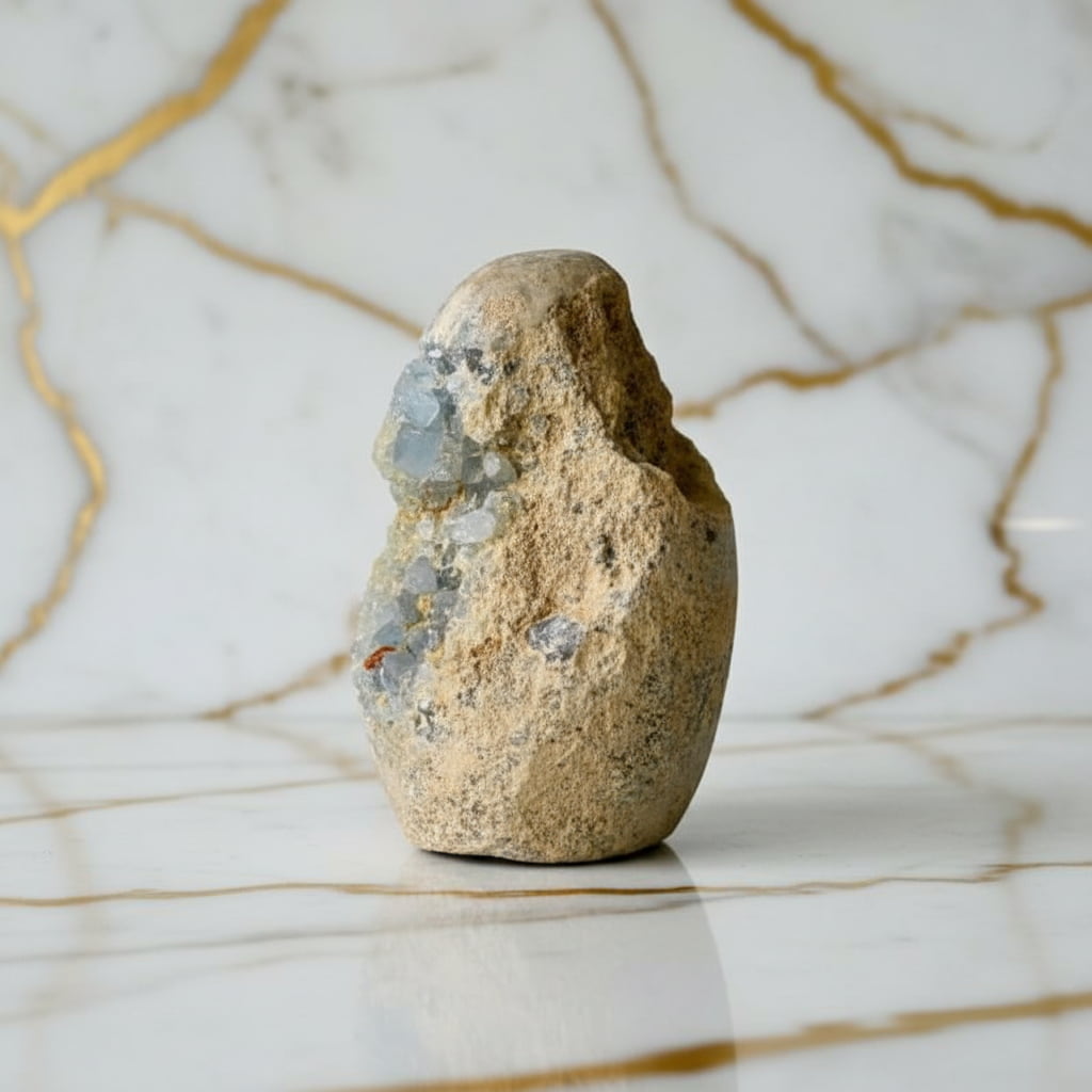 Celestit Kristallcluster - Ein Stück des Himmels CrystalScents