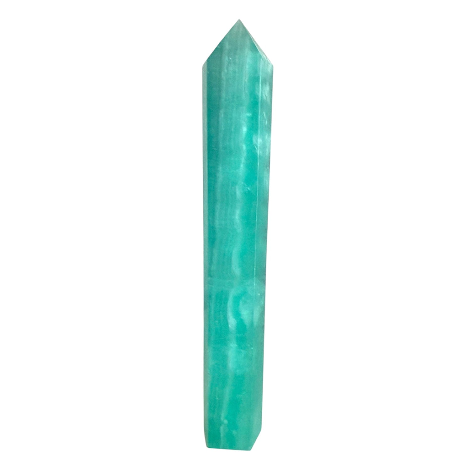Fluorit Obelisk – Strahlendes Statement