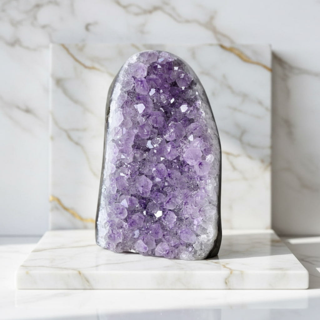 Amethystdruse – Harmonie & Ruhe für Wohnräume CrystalScents
