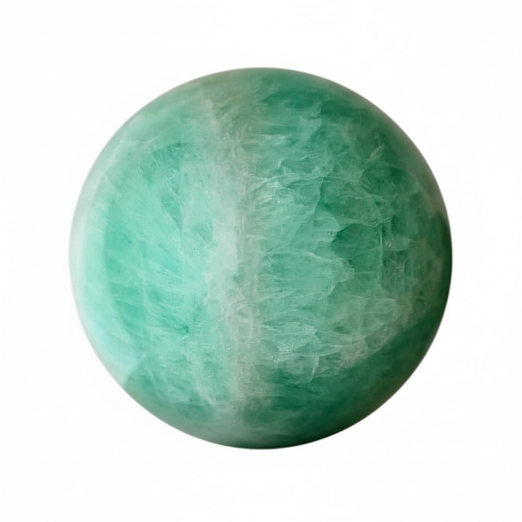 Große Fluorit Kugel – Farbakzent für Wohnräume CrystalScents