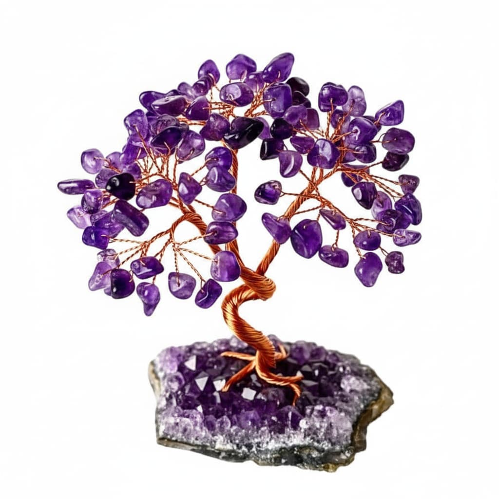 Amethyst Baum – Funkelnde Harmonie für dein Zuhause CrystalScents