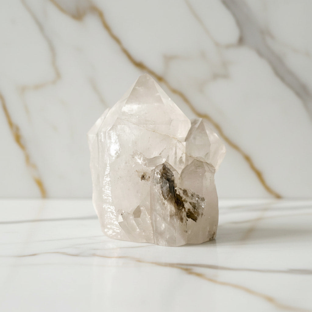 Bergkristall Cluster – Innere Ruhe JETZT sichern CrystalScents