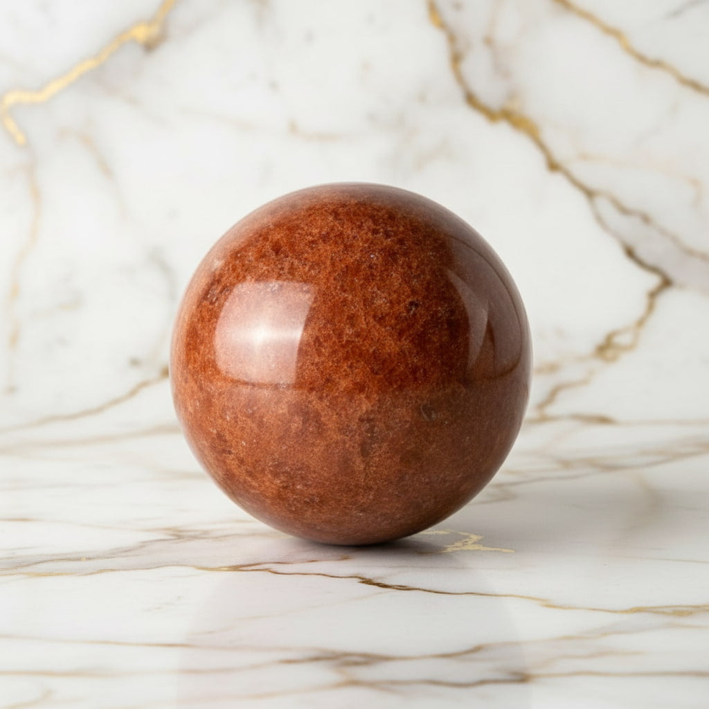 Erdbeerquarz Kugel – Optimismus & Lebensfreude JETZT sichern CrystalScents