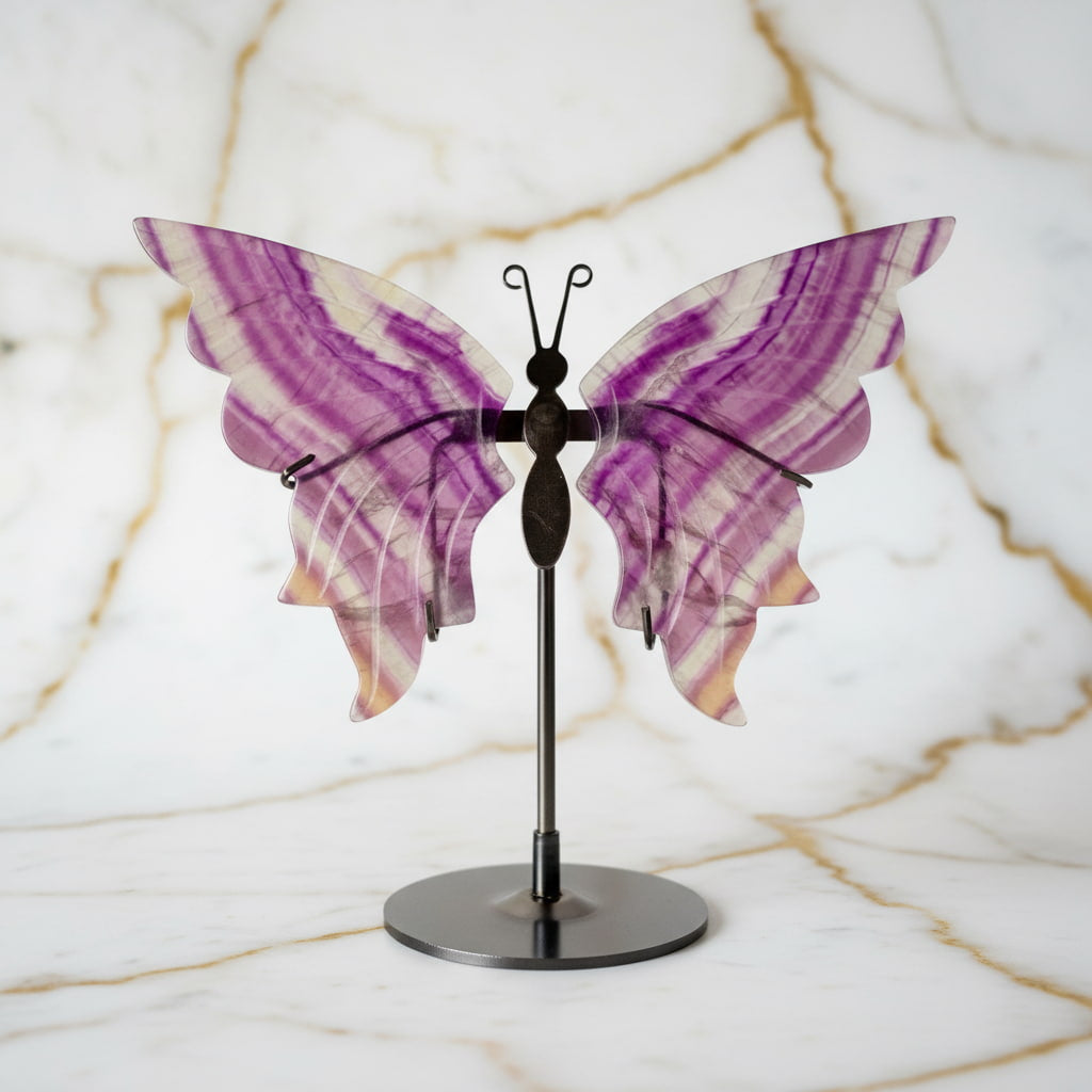 Fluorit Schmetterling - Frühlingszauber