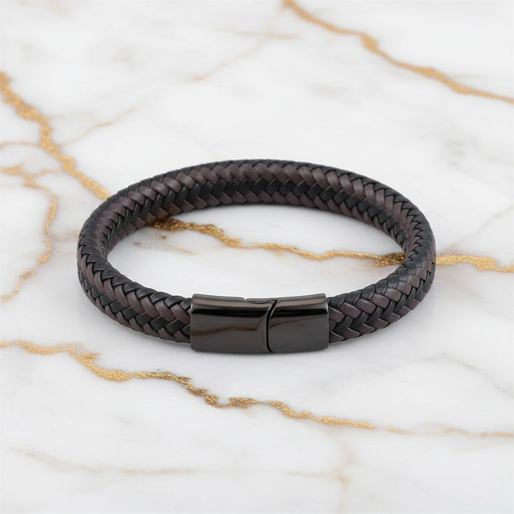 Armband – Gewebtes Design mit Magnetverschluss CrystalScents