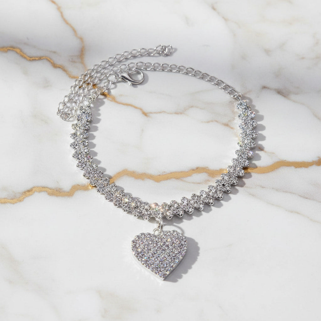 Fußkettchen Silber – Stilvolles Accessoire CrystalScents