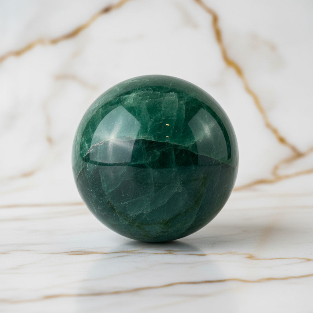 Fluorit Kugel - Energie & Fokus CrystalScents
