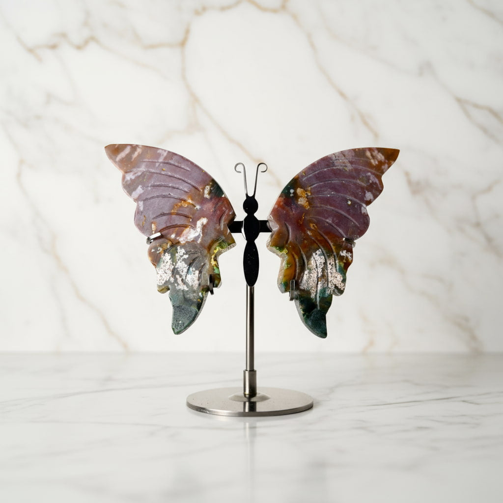 Achat Schmetterling mit farbenfrohem Flügeln