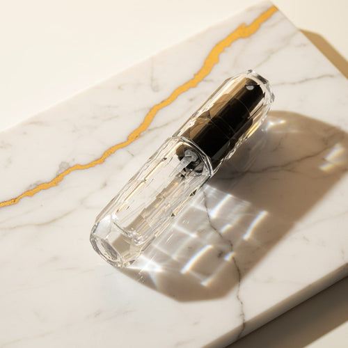 Parfüm Abfüller in Schwarz zum Abpumpen CrystalScents