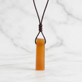 Jade Halskette - Sonnige Eleganz CrystalScents