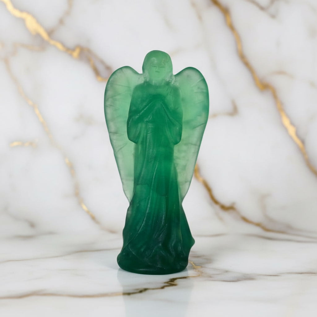 Fluorit Engel – Grüner Kristallengel CrystalScents