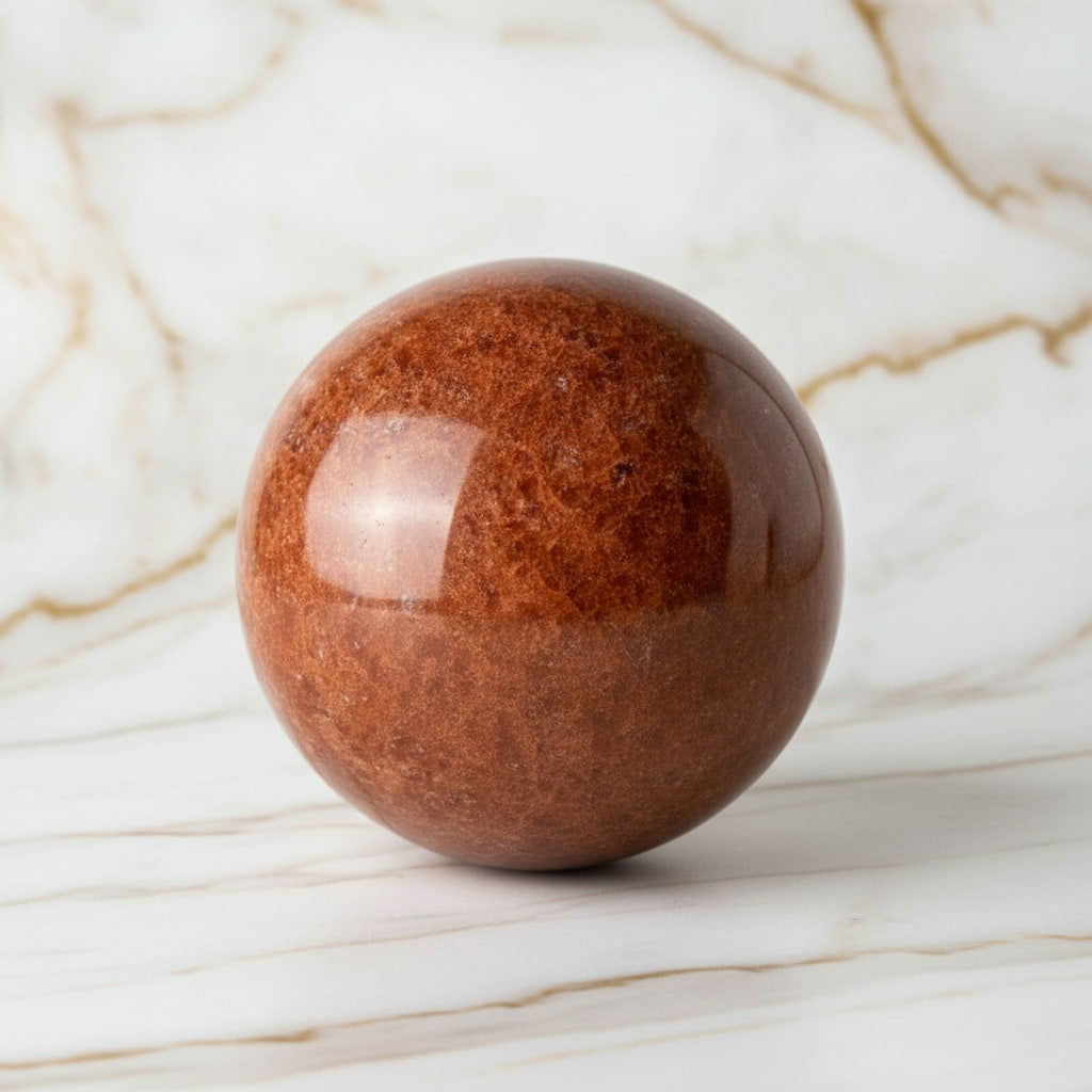 Erdbeerquarz Kugel – Optimismus & Lebensfreude JETZT sichern CrystalScents