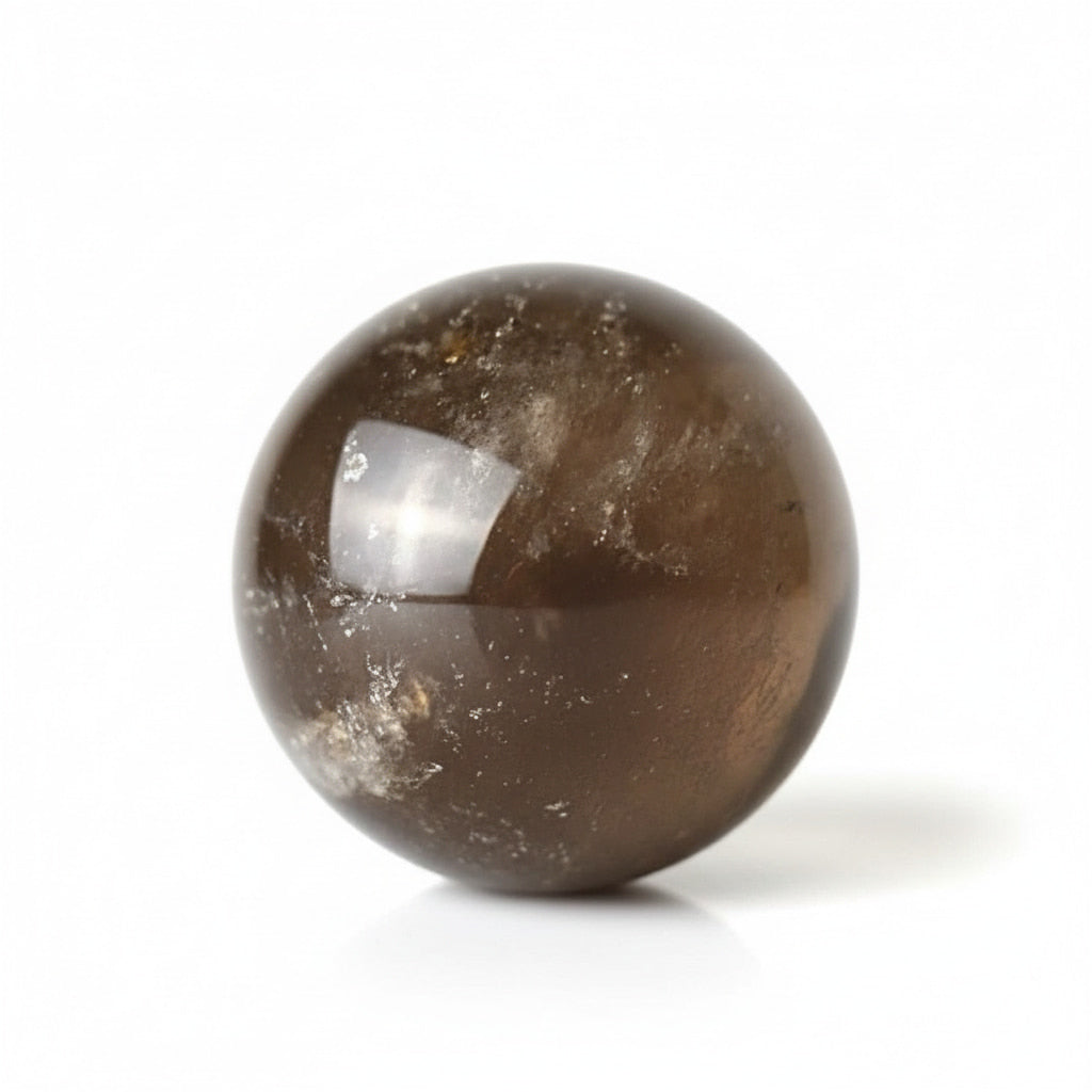 Rauchquarz Kugel – Meditation & Fokus JETZT sichern CrystalScents