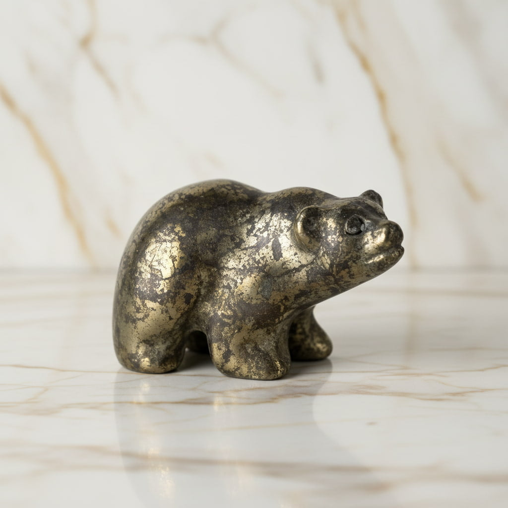 Pyrit Bär – Glanz & Stabilität JETZT sichern CrystalScents