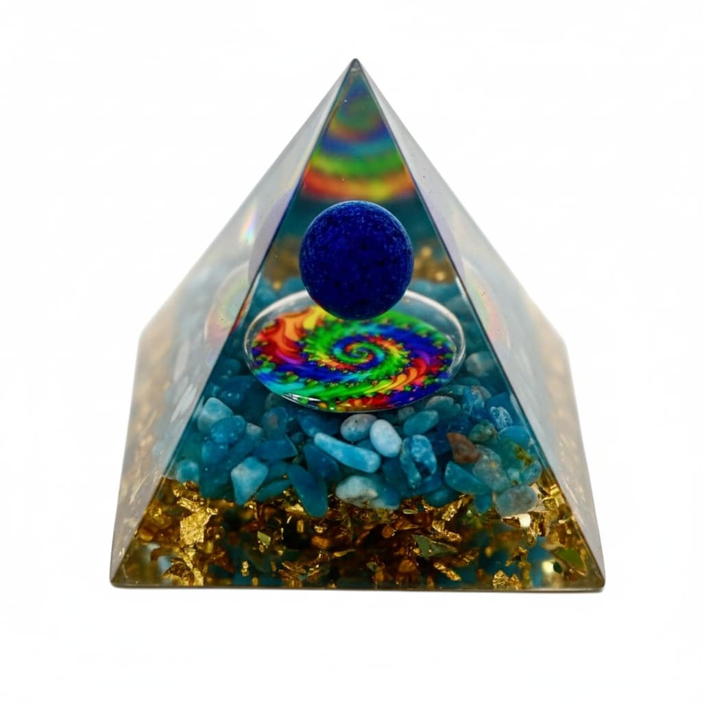 Apatit Orgonit Pyramide – Balance & Geist