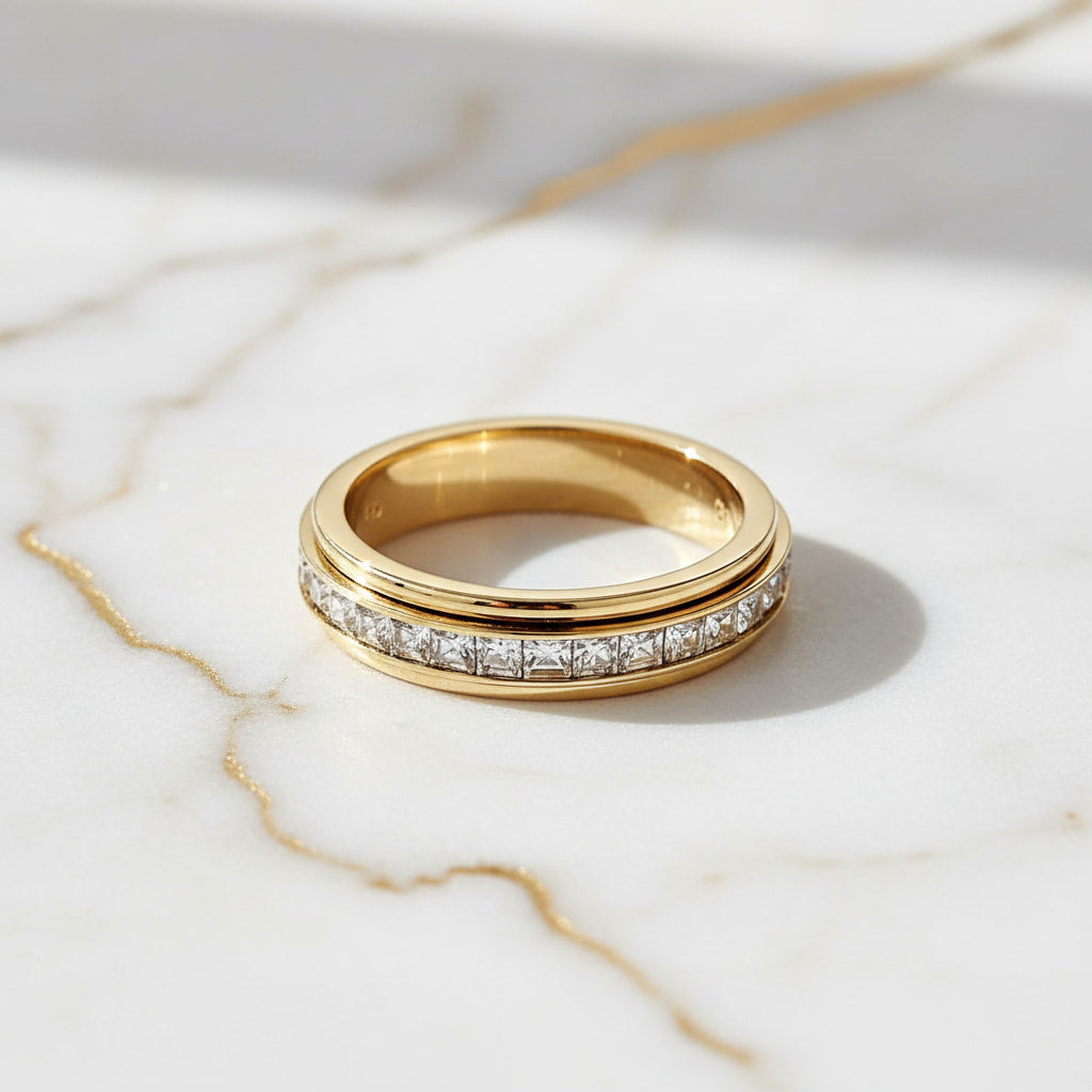 Ring mit drehbarem Design – Highlight & Spiel CrystalScents