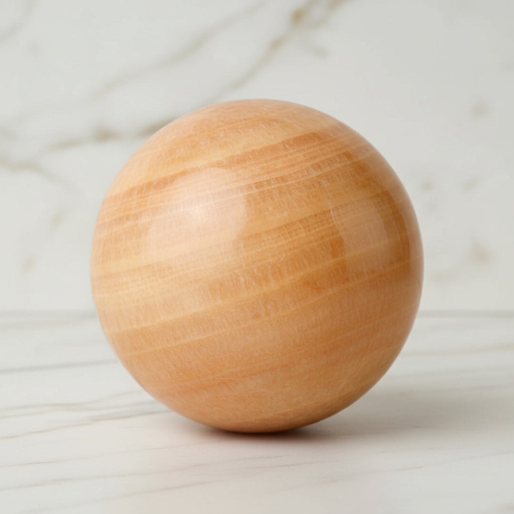 Calcit Kugel - für Wärme & Vitalität