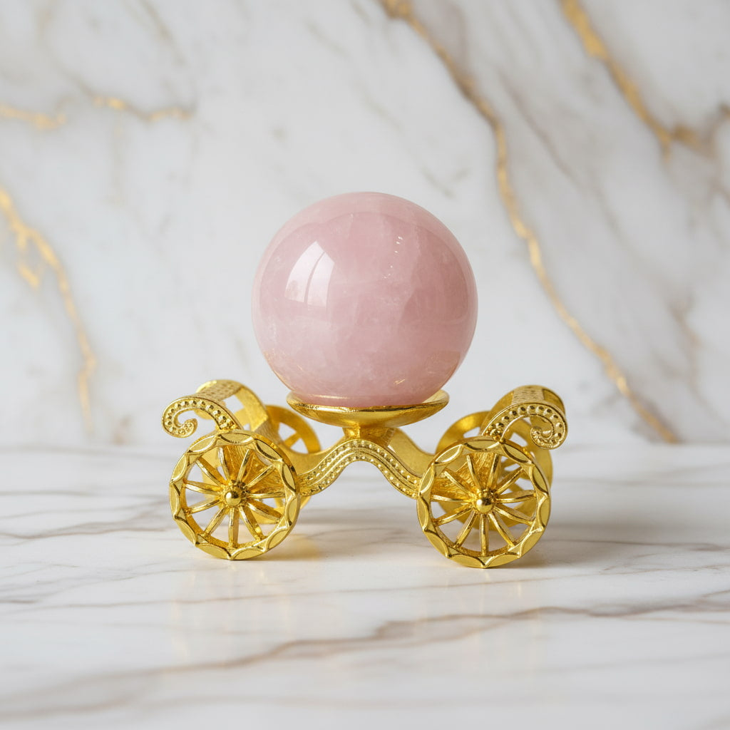 Kugelhalter „Kürbiskutsche“ – für deine Lieblingskugel CrystalScents