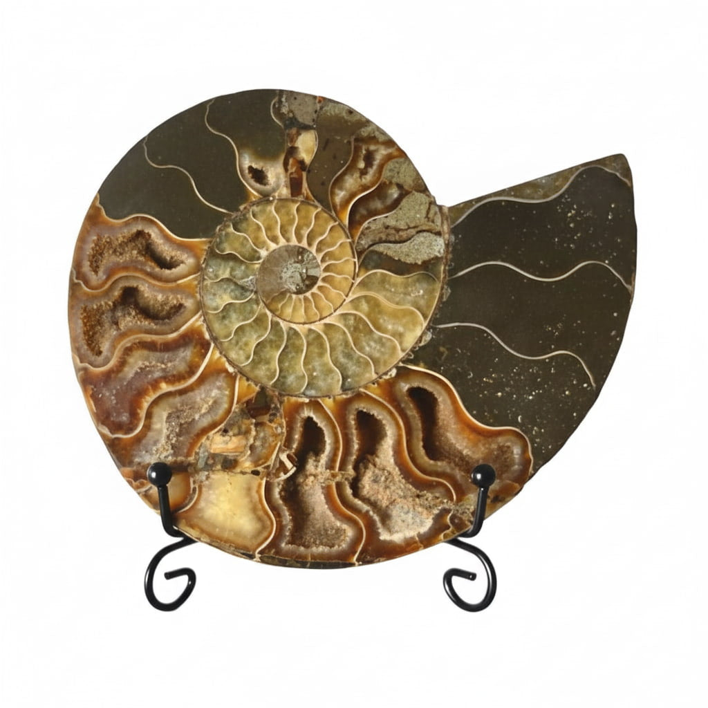 Ammonit Fossil – Fossiles Naturwunder für Deko & Meditation CrystalScents