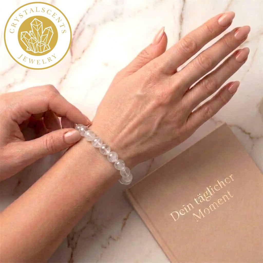 Bergkristall Kugelarmband - Klarheit & fokussierte Energie