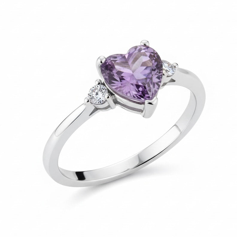 Amethyst Ring - Liebevoller Begleiter CrystalScents