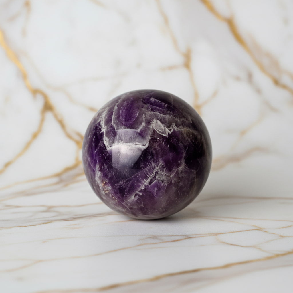 Amethyst Kugel - Ruhe & Ausgeglichenheit CrystalScents