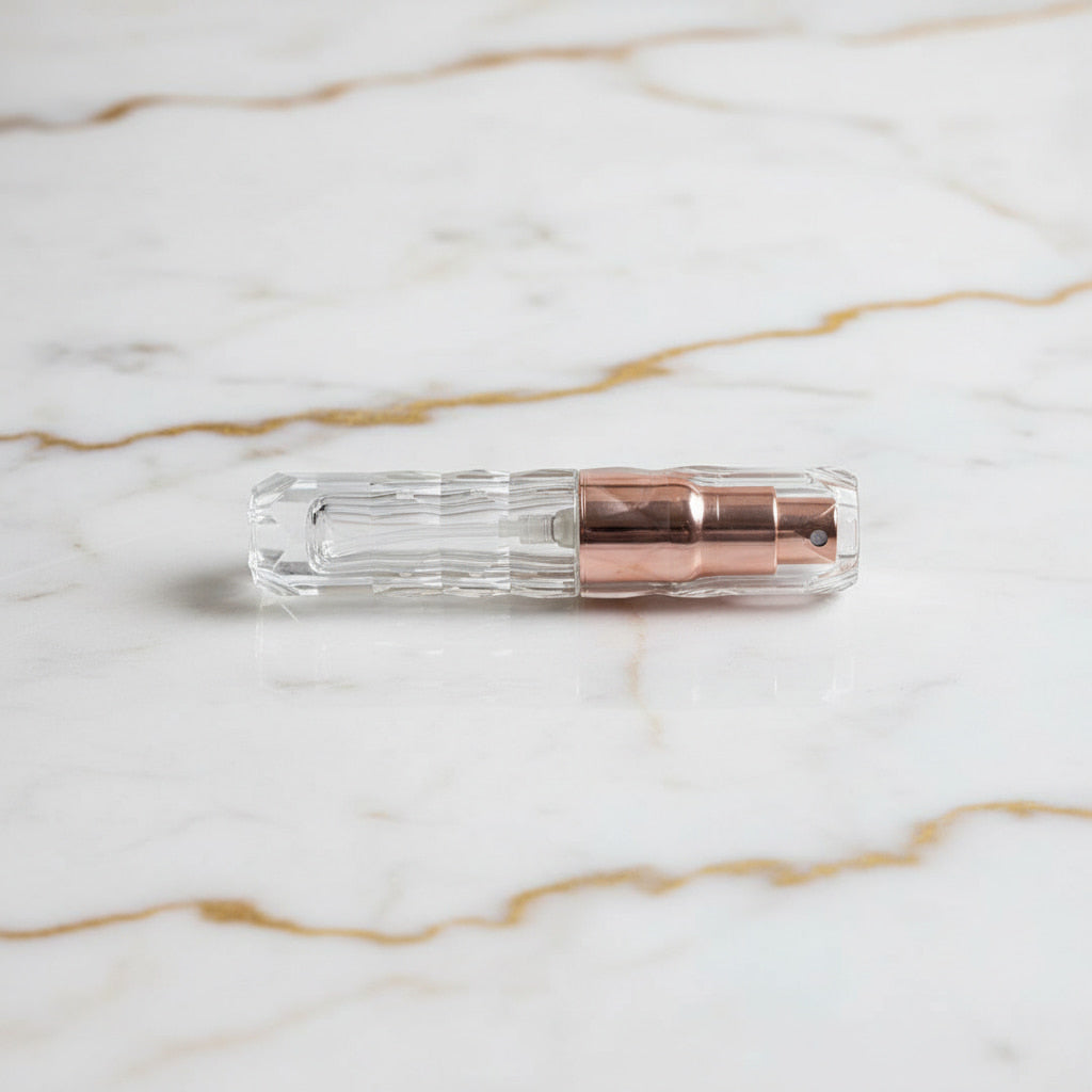 Parfüm Abfüller in Roségold – stilvoll & handlich CrystalScents