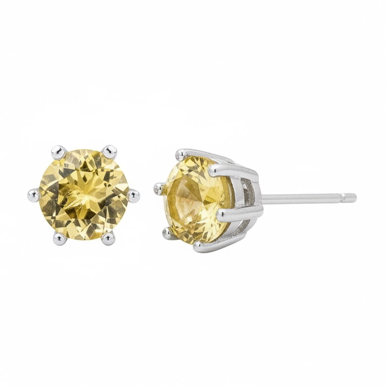 Citrin Ohrringe - Strahlende Freude