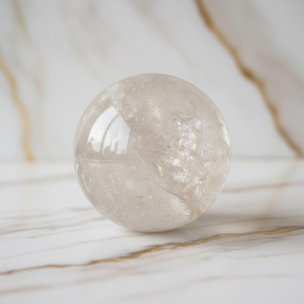 Bergkristall Kugel – Harmonisierende Klarheit