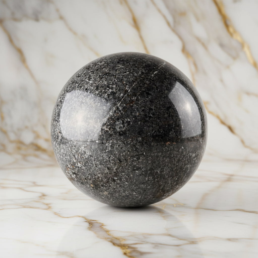 Flammenstein Kugel – Lebendige Ausstrahlung JETZT sichern CrystalScents