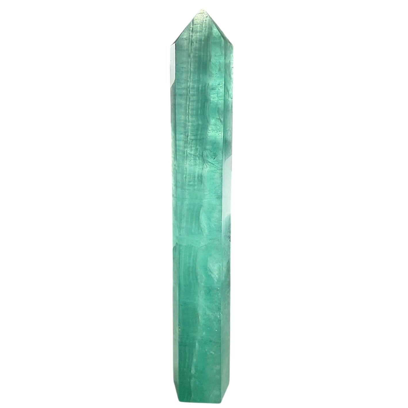 Fluorit Obelisk – Strahlendes Statement