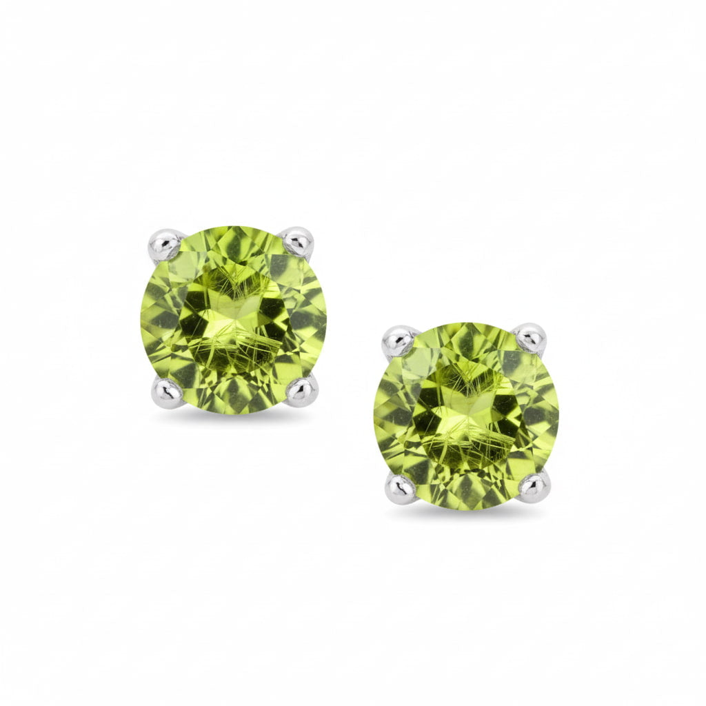 Peridot Ohrringe - Facetten & Licht CrystalScents