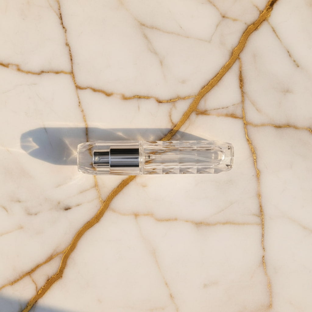 Parfüm Abfüller – Silberner Zerstäuber CrystalScents