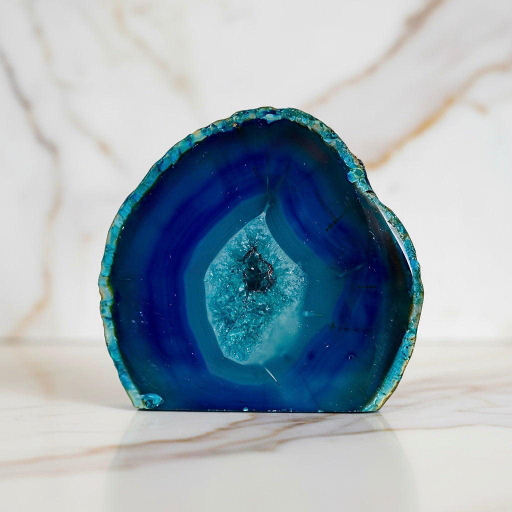 Blauer Achat - für Raum & Meditation