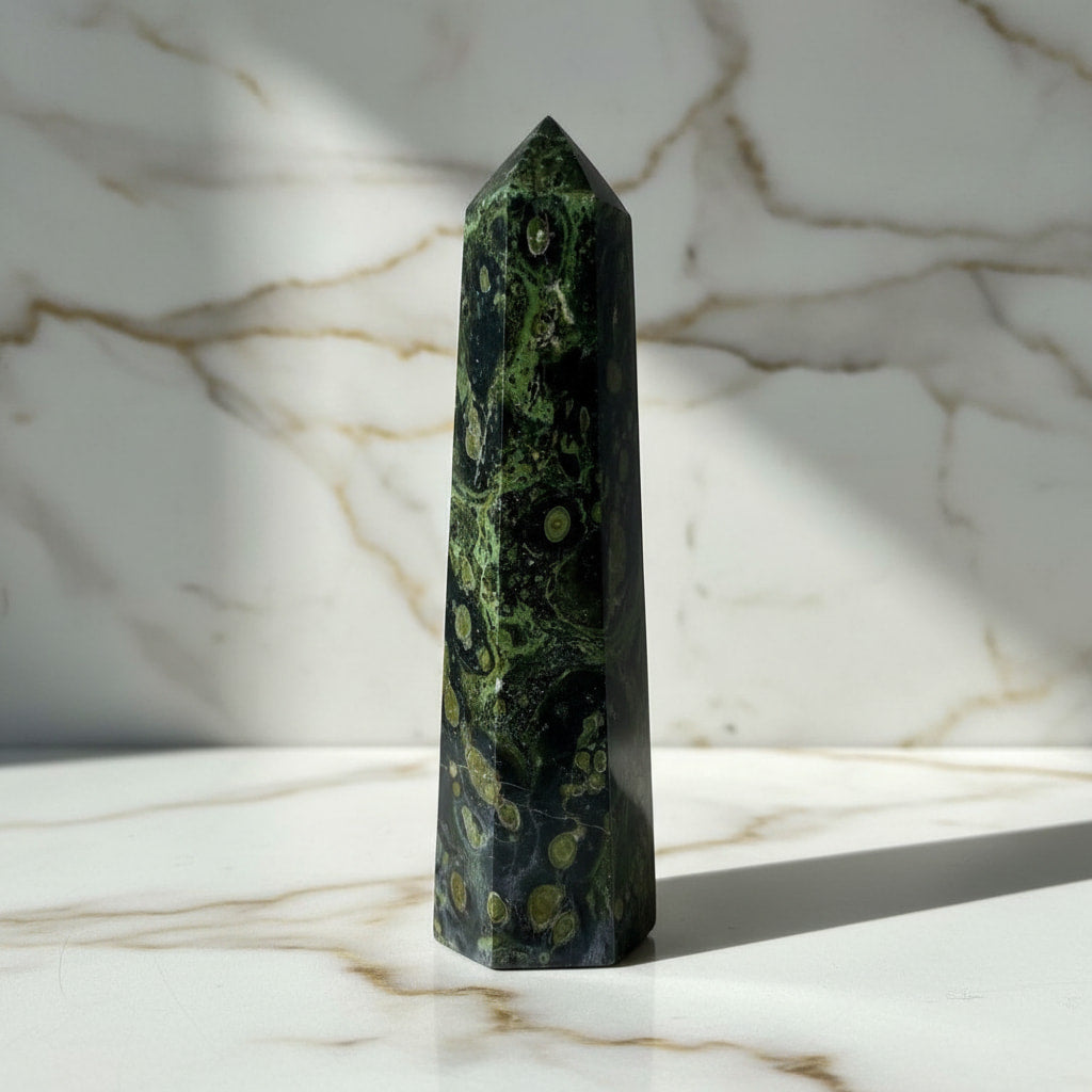Kambaba Obelisk – Innere Ruhe & Stabilität JETZT sichern CrystalScents