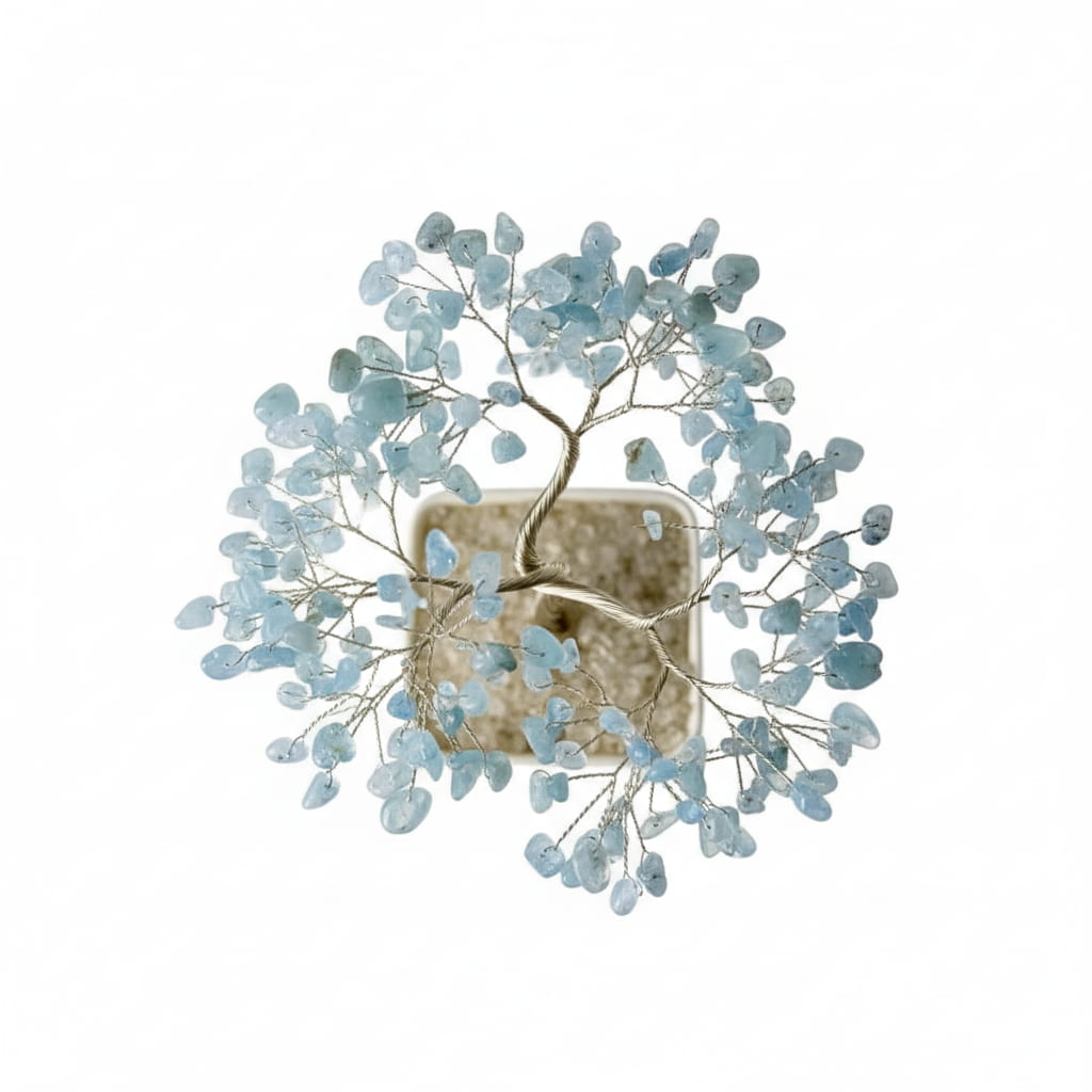 Aquamarin Baum - Kühle Klarheit CrystalScents