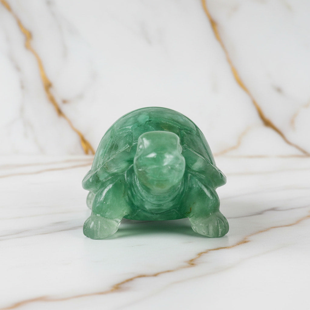 Aventurin Schildkröte – Fröhlich & Friedlich CrystalScents