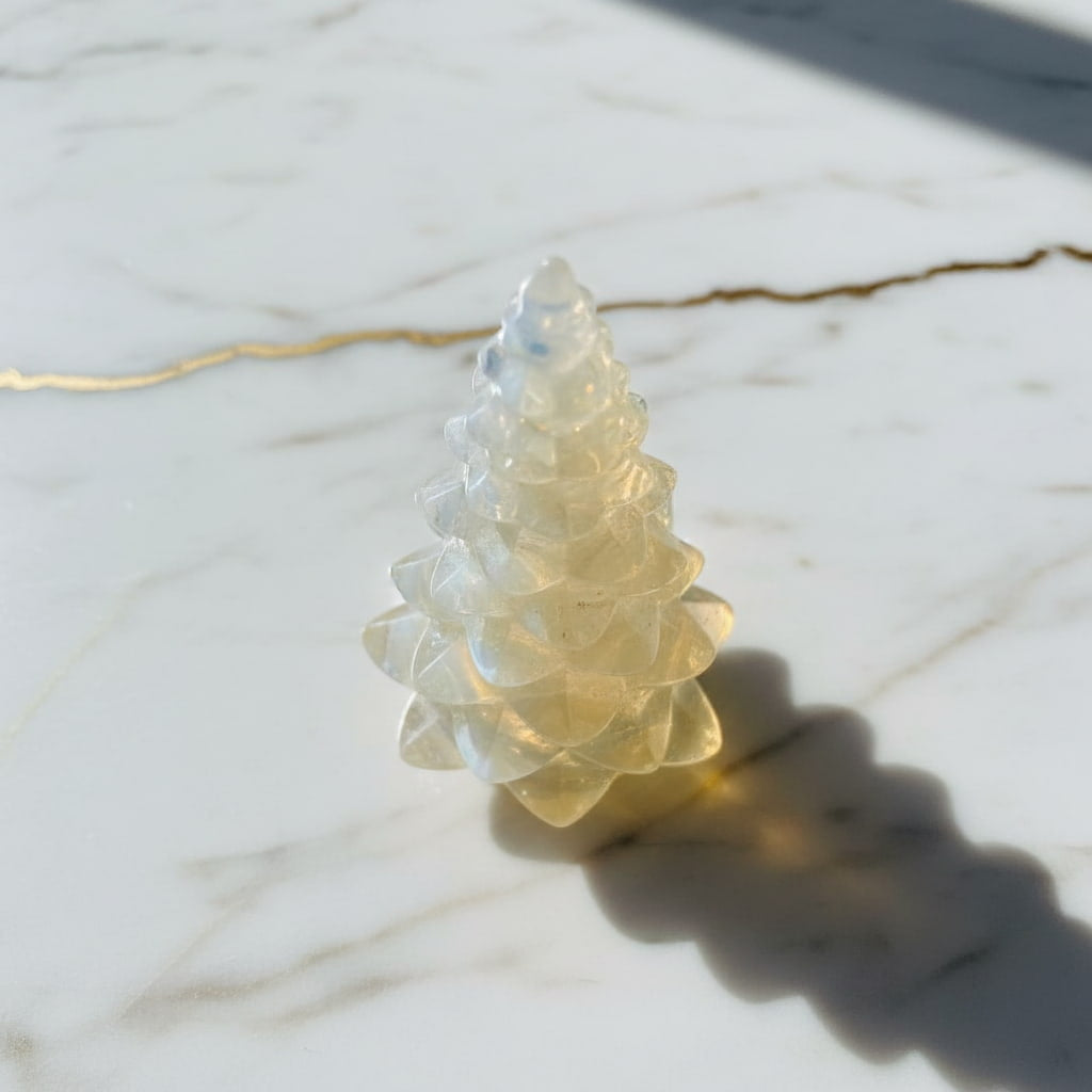 Opalit Baum – Sanfte Wintermagie