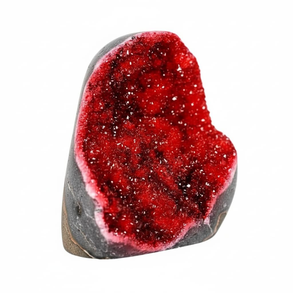 Amethystdruse – Glitzerndes Rot CrystalScents