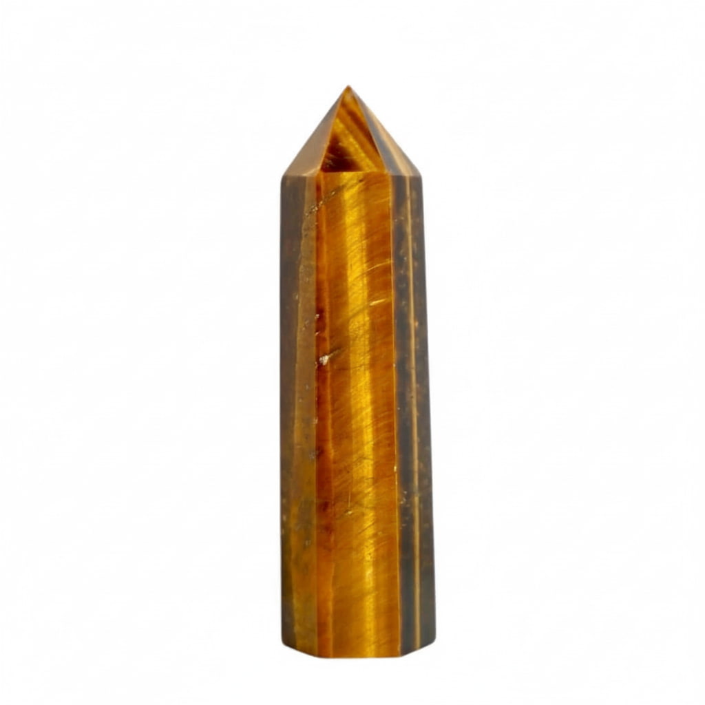 Tigerauge Obelisk – Klarheit & Stärke CrystalScents