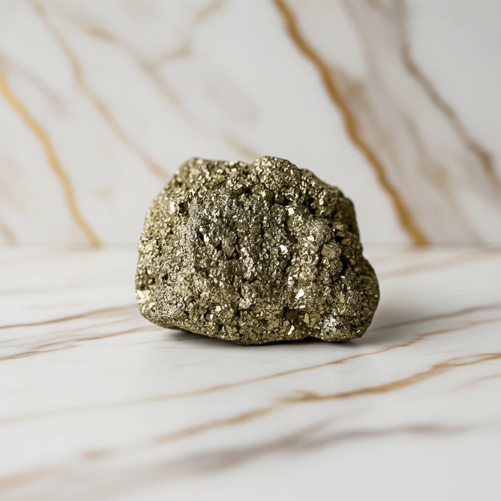 Pyrit Cluster – Funkelnde Kristalle CrystalScents