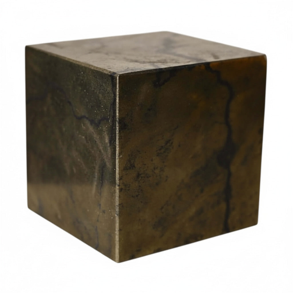 Pyrit Würfel – Metallisches Highlight CrystalScents