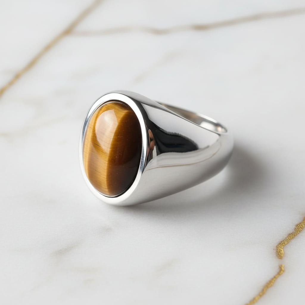 Tigerauge Ring - Schutz & Gelassenheit JETZT sichern CrystalScents