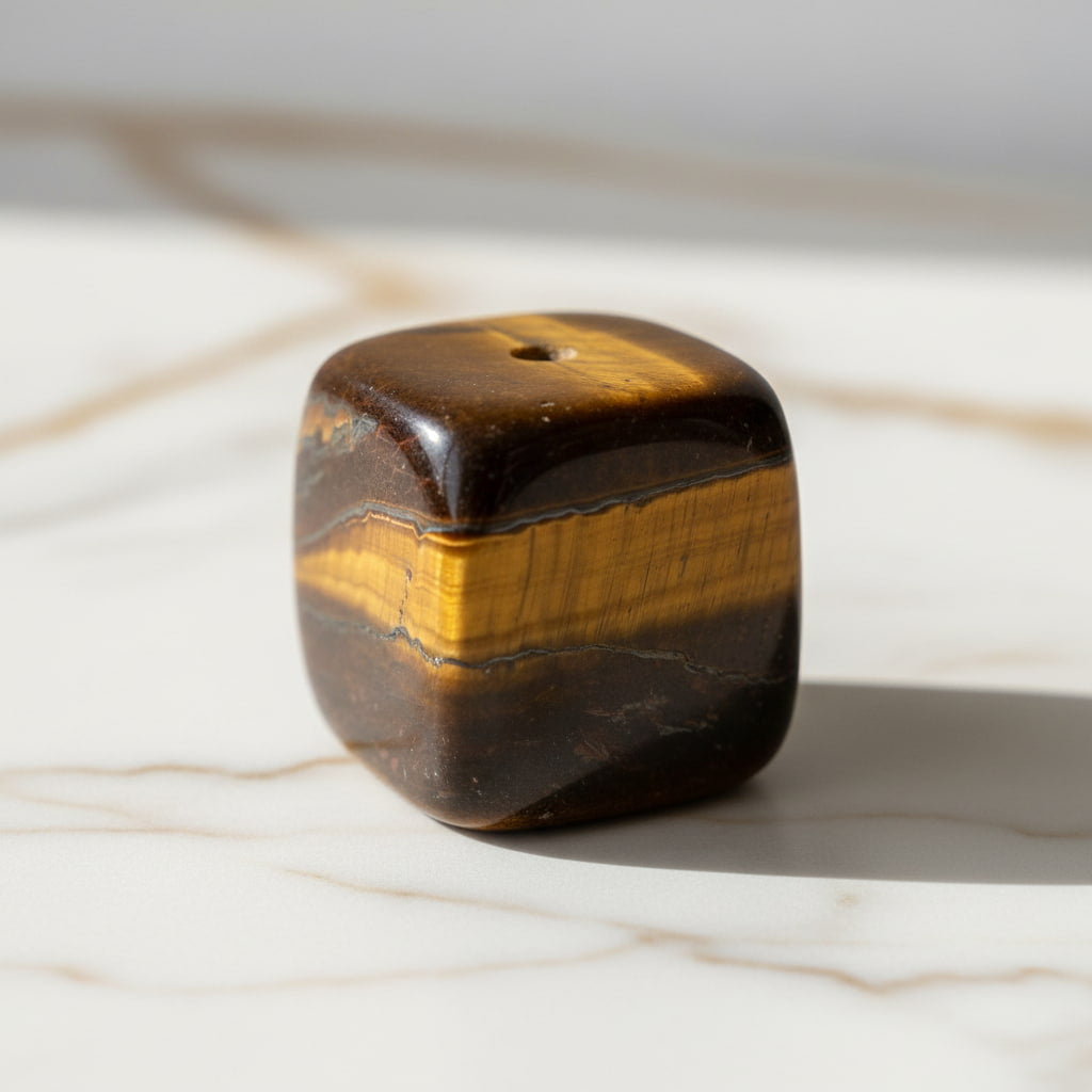 Tigerauge Duftstäbchenhalter – Wohlfühlen Zuhause CrystalScents
