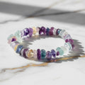 Fluorit Splitterarmband - Fokus & innere Balance CrystalScents