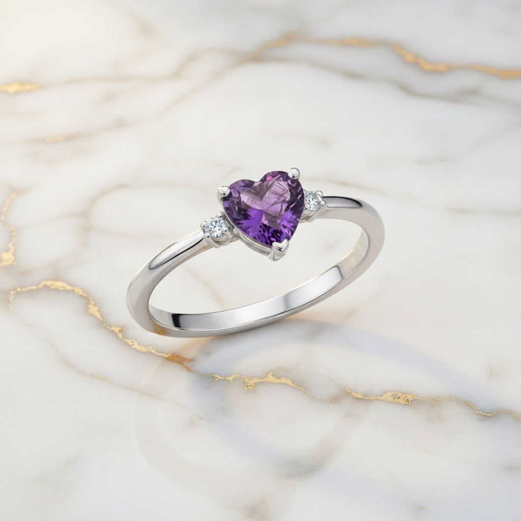 Amethyst Ring - Liebevoller Begleiter